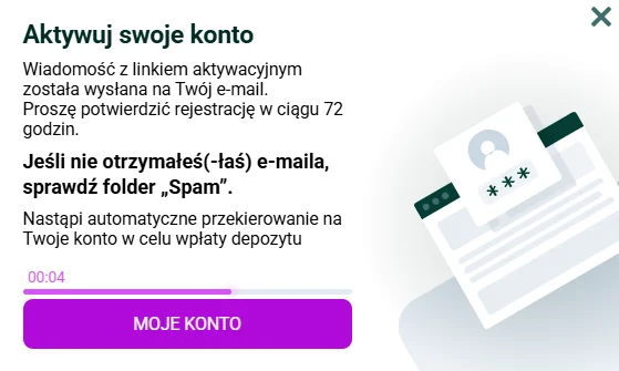 Spinbetter Casino rejestracja krok 5